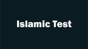 Islamic Test